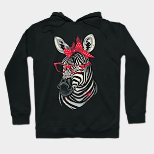 Zebra Stripe Semiotics Hoodie